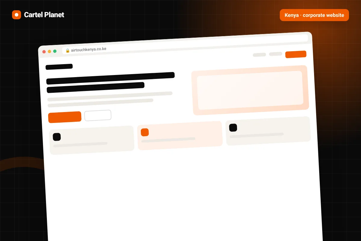 Data Enterprise Solutions, Kenya — corporate website